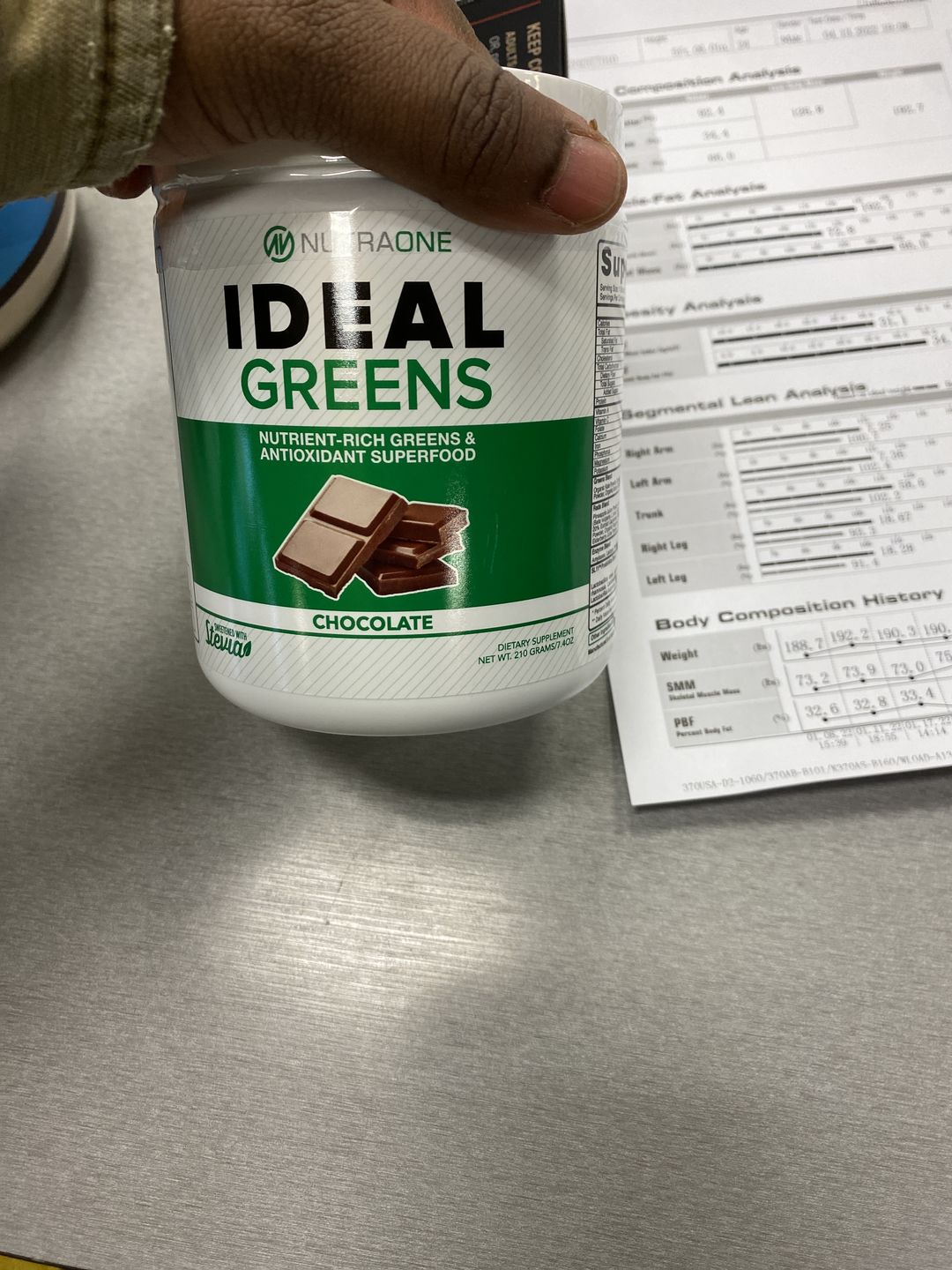 Customer photo review of Ideal Greens