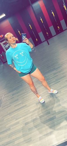 Customer photo review of Salty Savage™ Unisex Smile Palm | In Your Face Edition | White