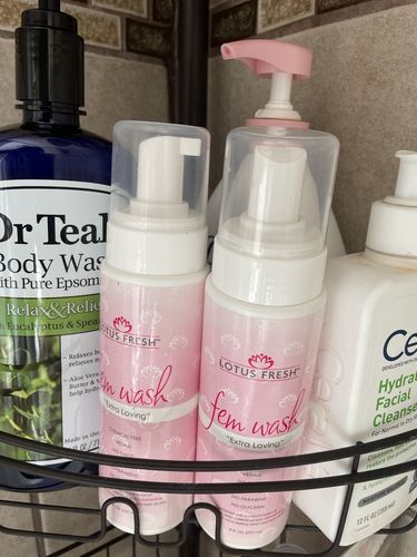 Customer photo review of Lotus Fresh Extra Loving Fem Wash