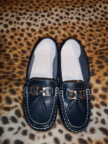 Customer photo review of Genuine Leather Womens Flats