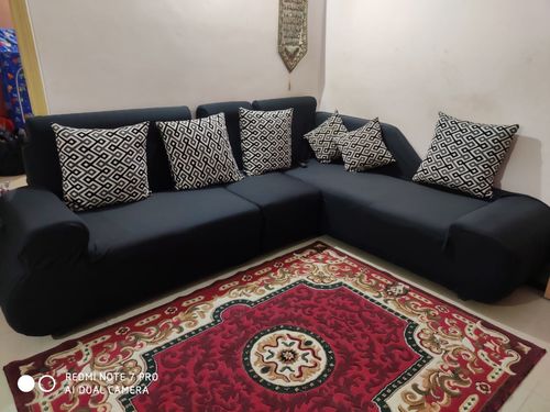 Customer photo review of Sofa Cover Maker's - Solid Dynamic Covers