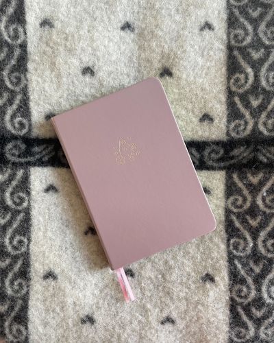 Customer photo review of Tsuki ‘Bunny Blush’ Limited Edition Bullet Journal ☾ x @blossom_bujo