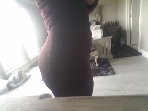 Customer photo review of Sculpting Above the Knee Faja NS047