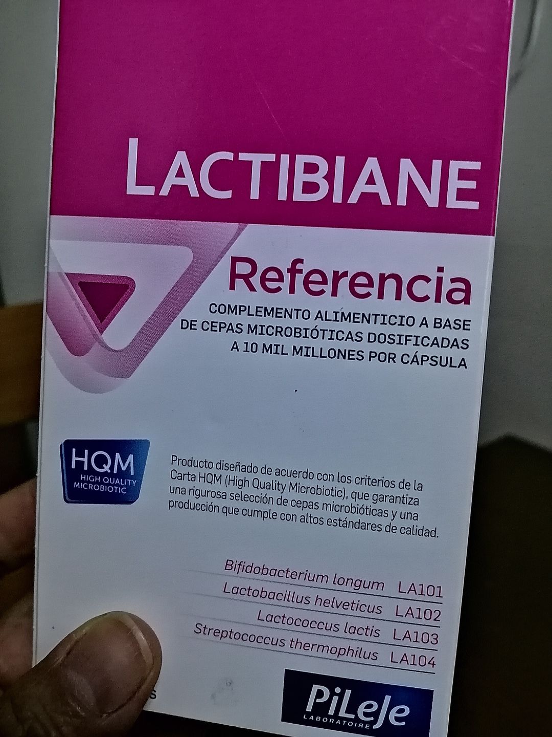 Customer photo review of Lactibiane Reference-30 cáps