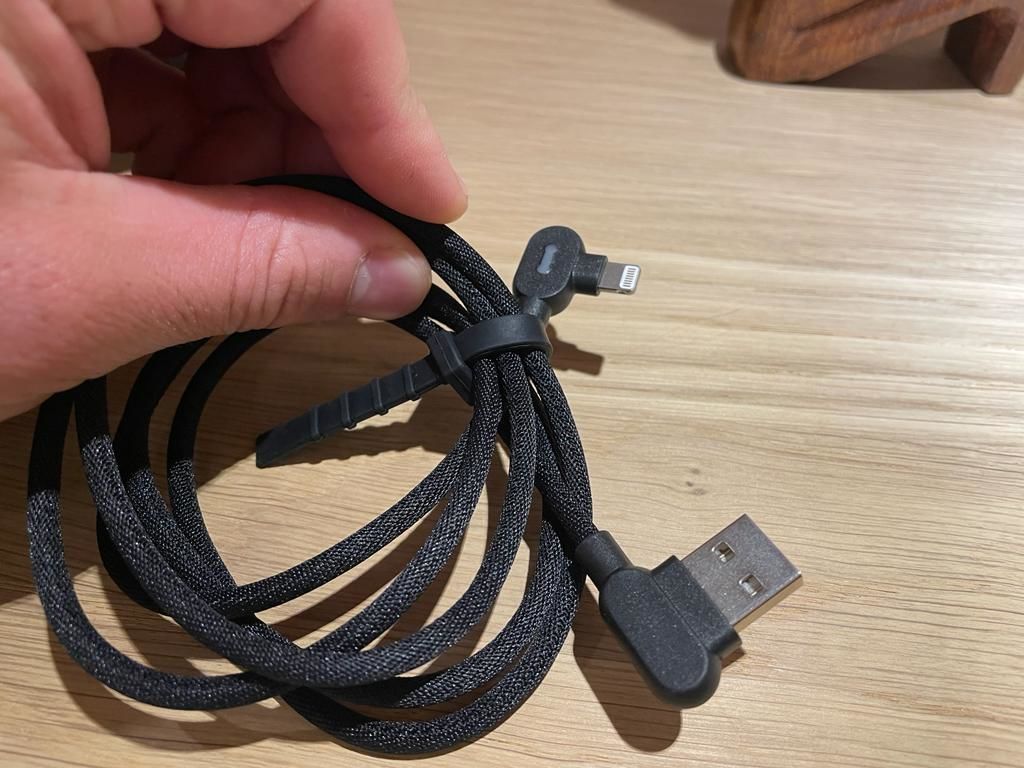 Customer photo review of Titan Smart Cable™ (3-Pack)+2 FREE