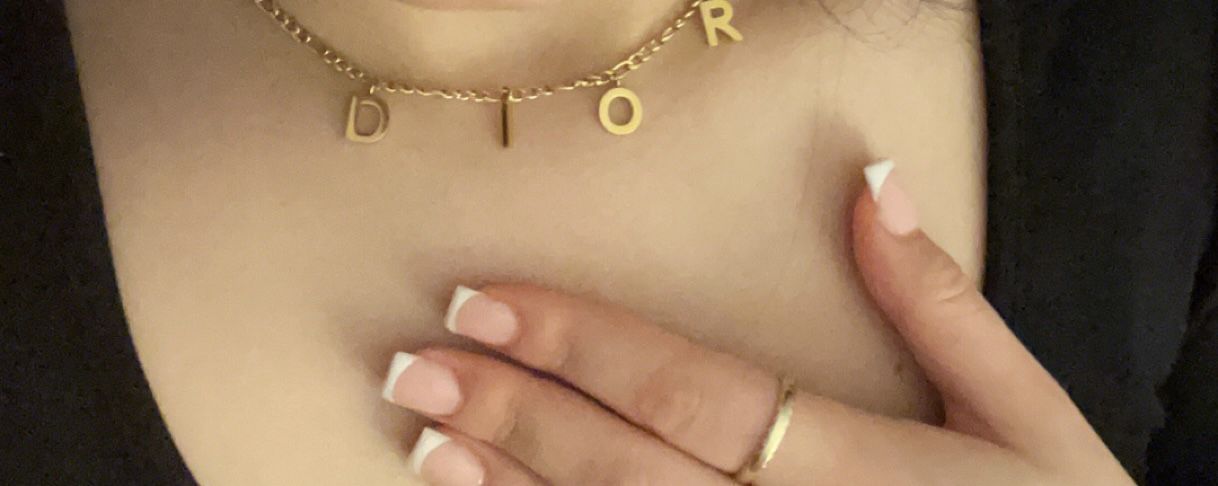 Customer photo review of Namenskette | 18K vergoldet