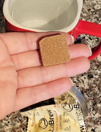 Customer photo review of InstaBrew Coffee Sample (FREE with Survey)!