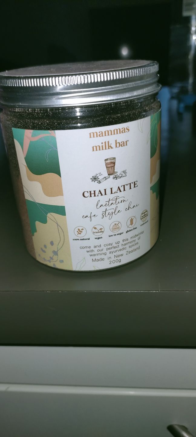 Customer photo review of Lactation Chai Latte