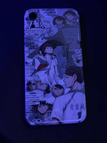 Customer photo review of Haikyuu - Oikawa iPhone Case