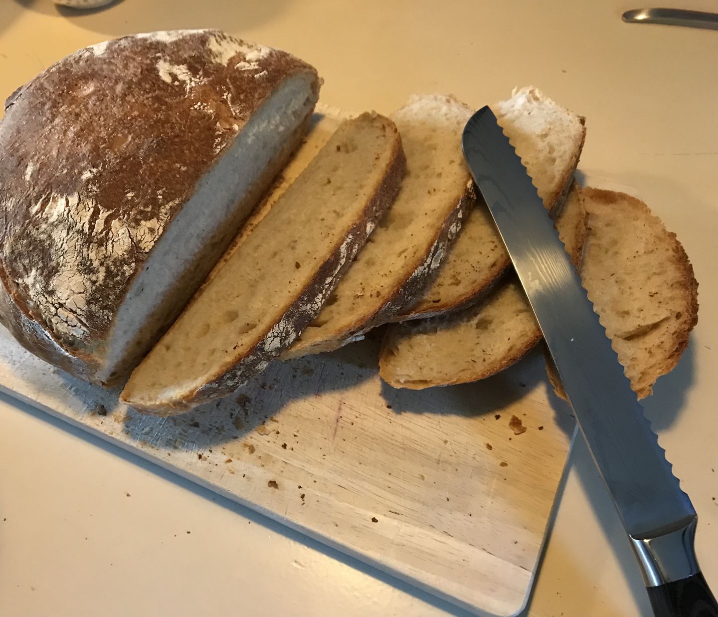 Customer photo review of Asiatisches Brotmesser