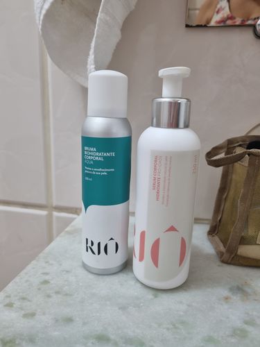 Customer photo review of Kit Bruma Aqua e Sérum Corporal