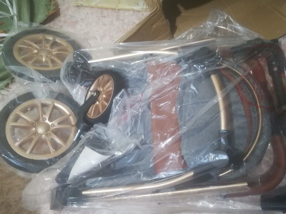 Customer photo review of Premium 3-in-1 Baby Stroller