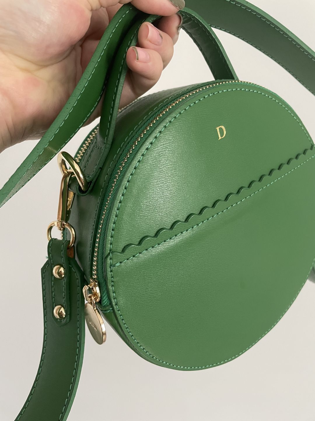 Customer photo review of The Rosie Circle Croc Bag