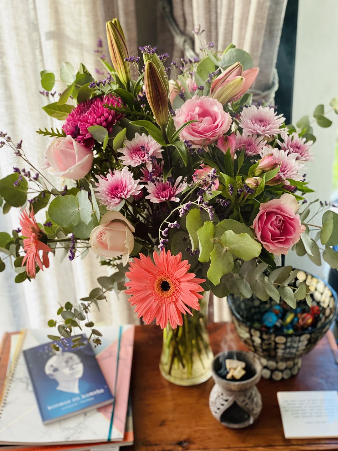 Customer photo review of Pink Flower Bunch