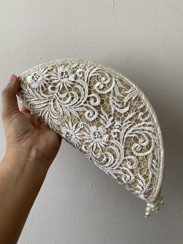 Customer photo review of Pamaypay Wedding Clutch