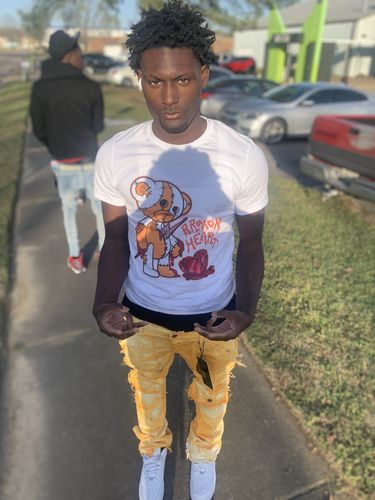 Customer photo review of Broken Heart Unisex Shirt Match Jordan 11 Low Bright Citrus
