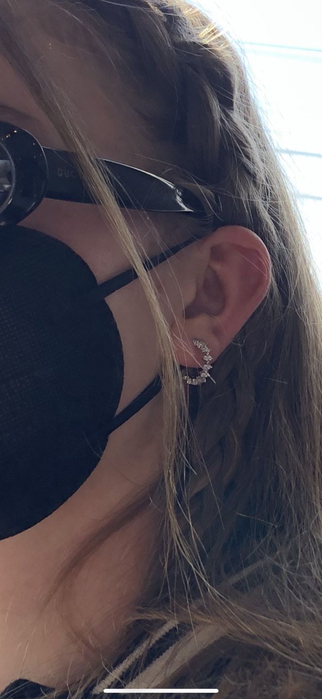 Customer photo review of Brili Ohrstecker | 925 Echtsilber
