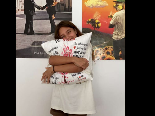 Customer photo review of Personalized Name - Pray You'll Always Be Safe - Compass