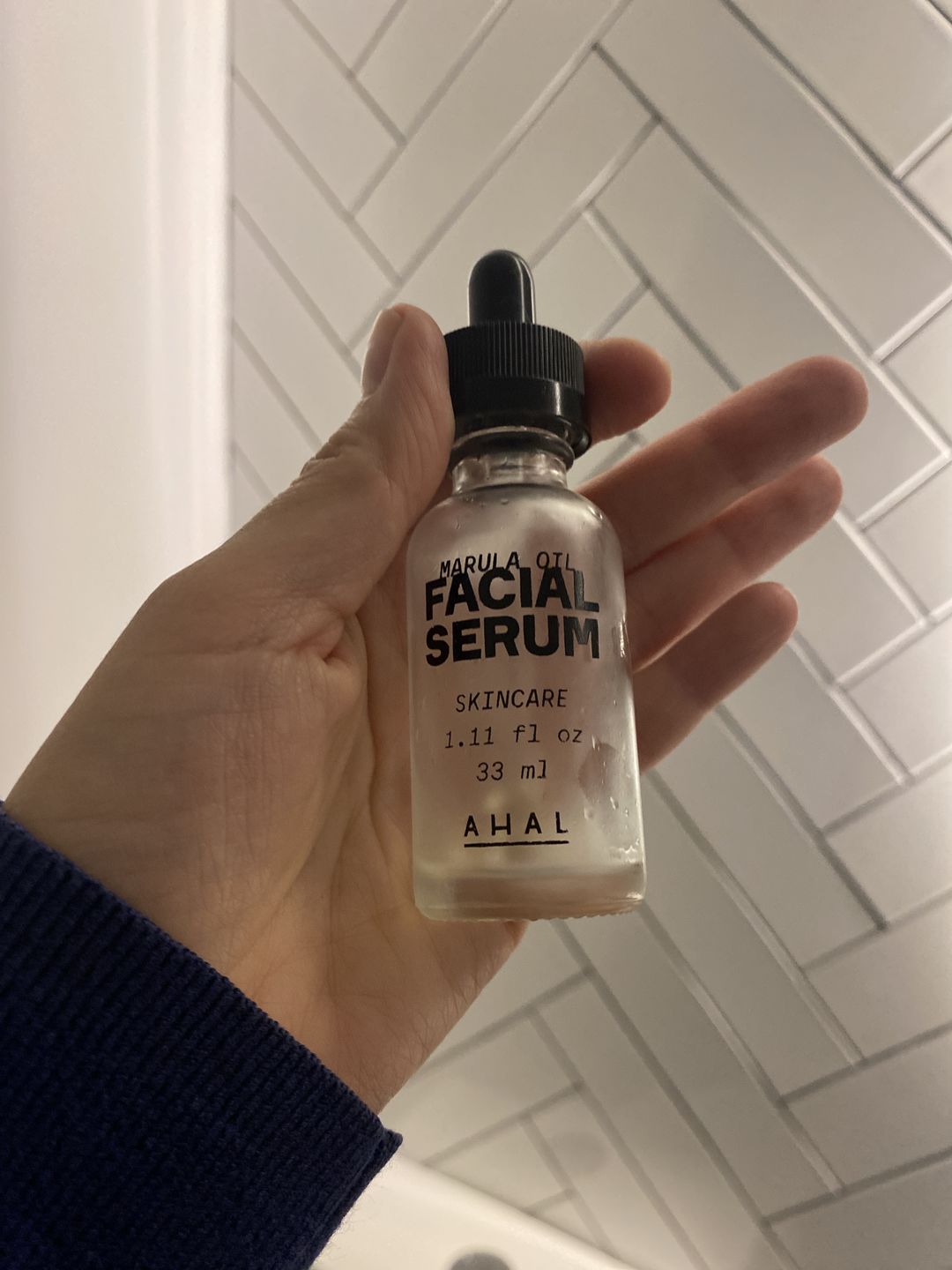 Customer photo review of AHAL-Suero Humectante Facial de Marula Africano
