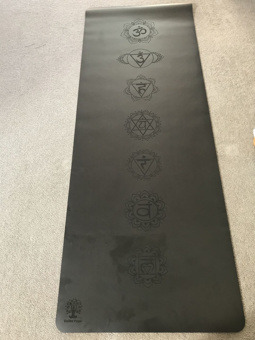 Customer photo review of Black Yoga Mat