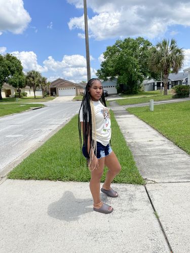 Customer photo review of Smile Through The Pain Unisex Shirt Match Jordan 4 Wild Things - Nude Tshirt