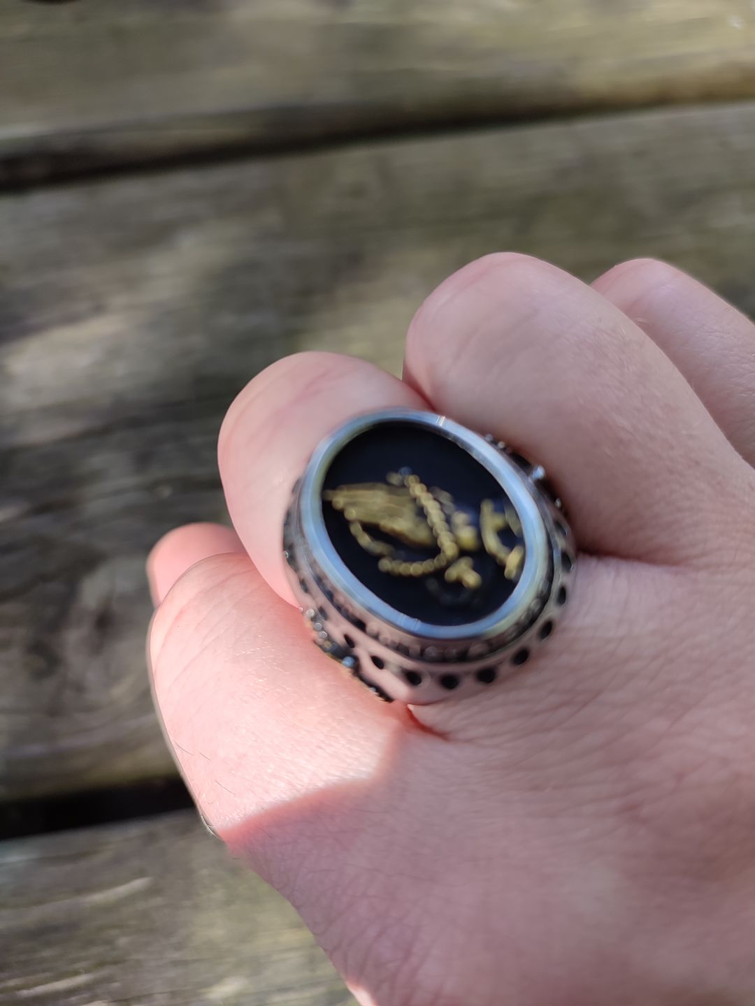 Customer photo review of HAIL MARY. - GOLD