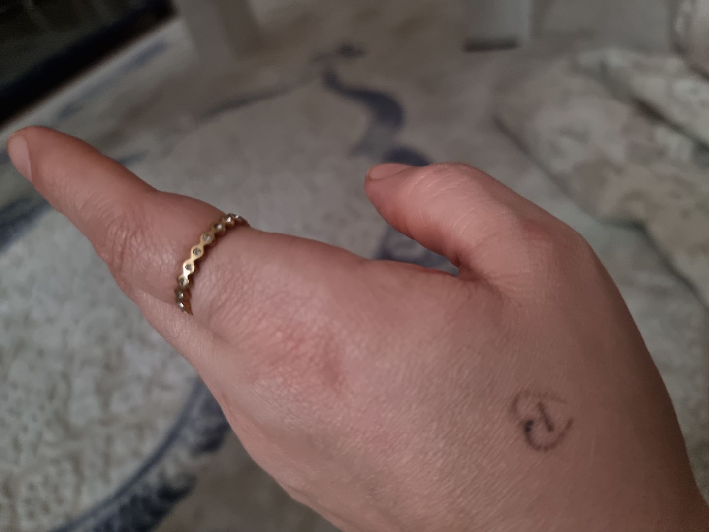 Customer photo review of Pretty Ring | 18K vergoldet