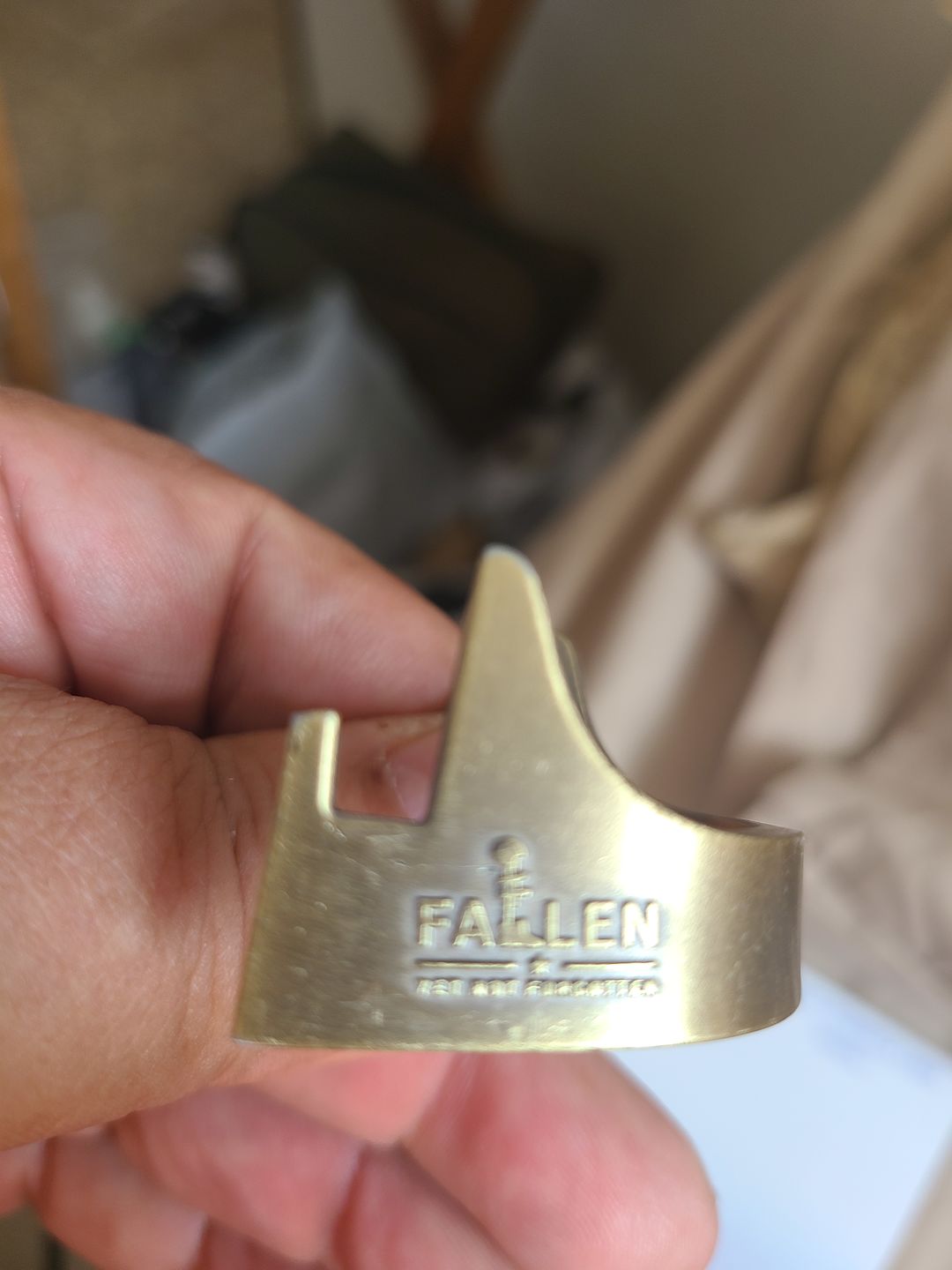 Customer photo review of Fallen Yet Not Forgotten Coin Stand