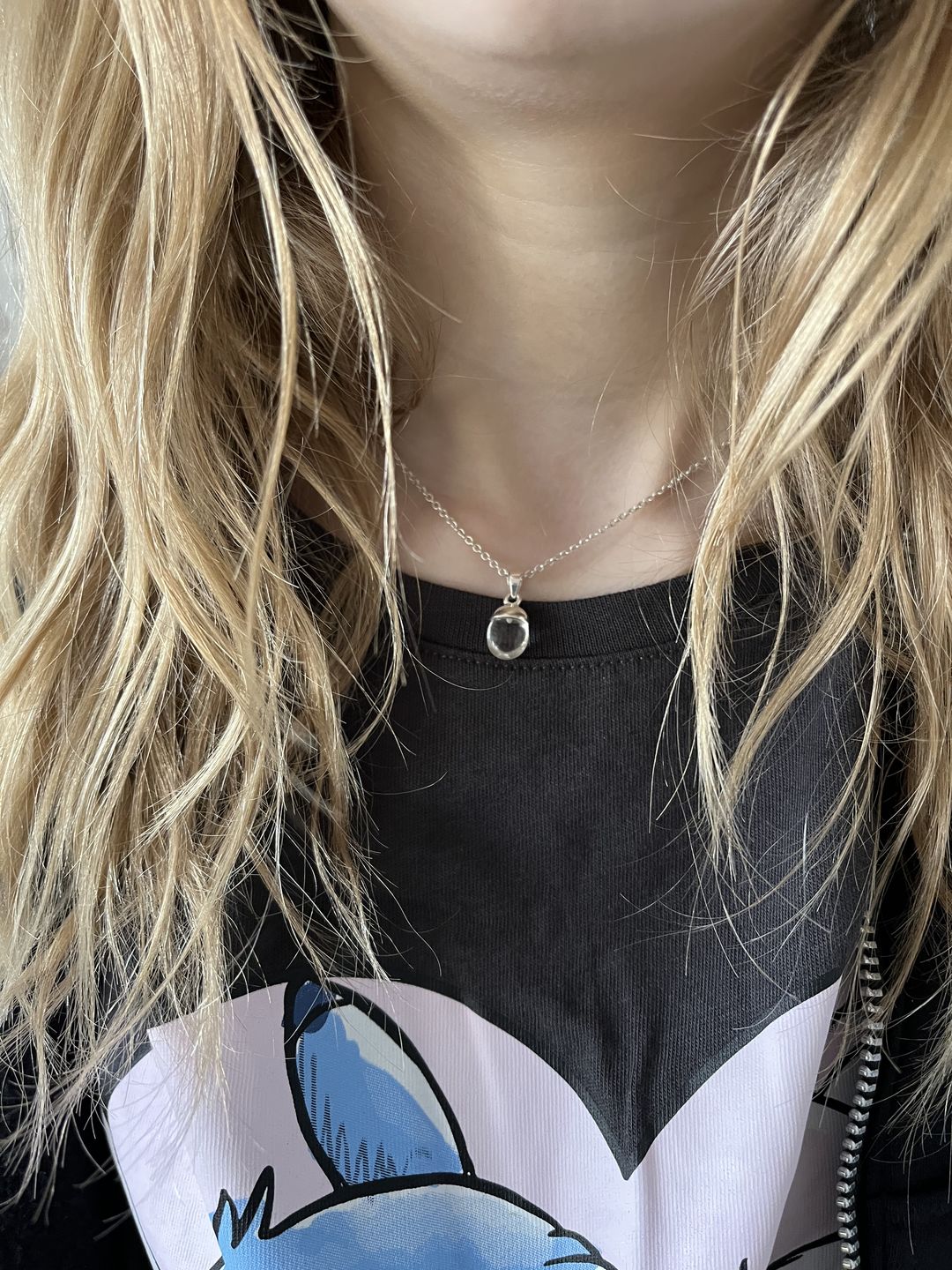 Customer photo review of Berlock Trumlad Bergkristall Silver