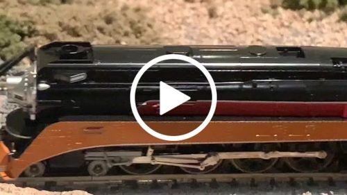 Customer video review of Kato USA 126-0310-DCC GS-4 SP LINES DAYLIGHT #4454 W/ PRE-INSTALLED DCC, N Scale