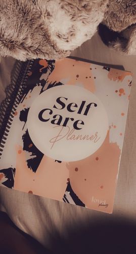 Customer photo review of Self Care Planner - Limited Edition Cover