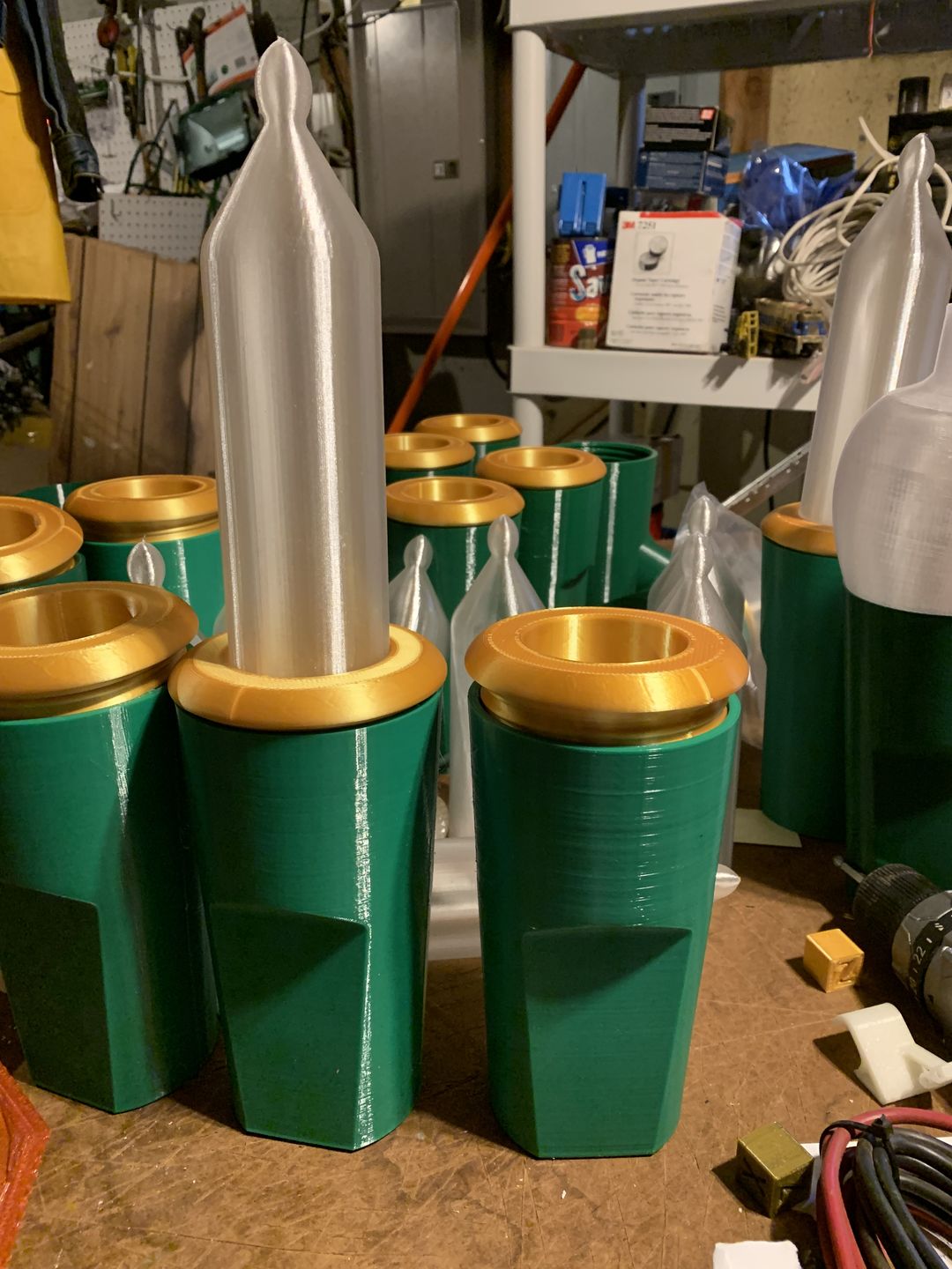 Customer photo review of Grass Green PETG Filament 1.75mm