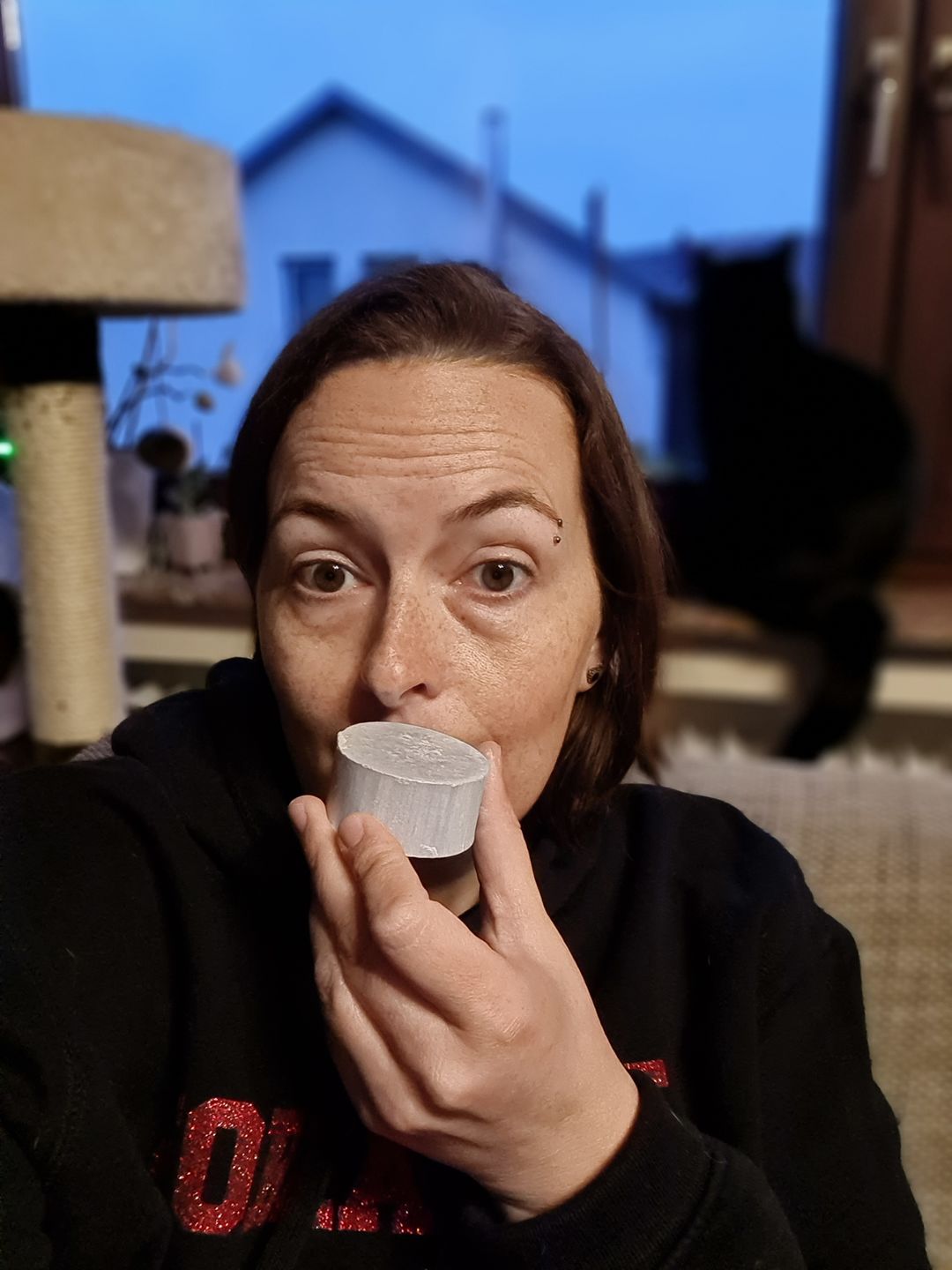 Customer photo review of Kokosmilch Pfirsich