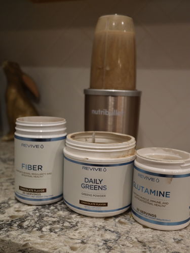 Customer photo review of Daily Greens Powder