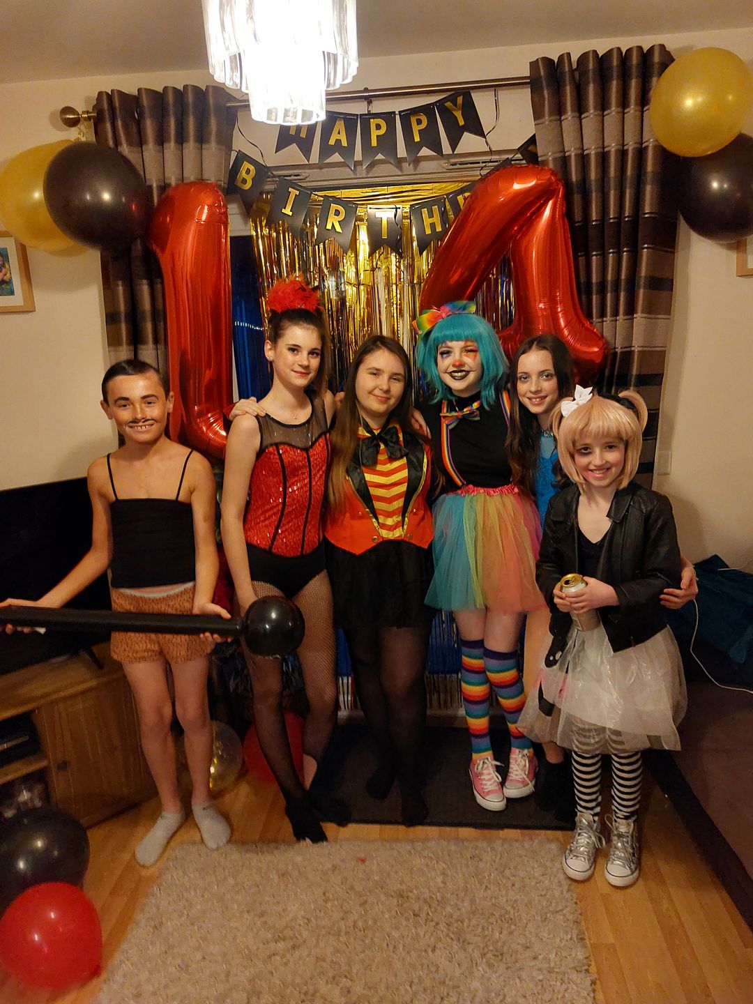 Customer photo review of Circus Murder Mystery Host Your Own Game Kit