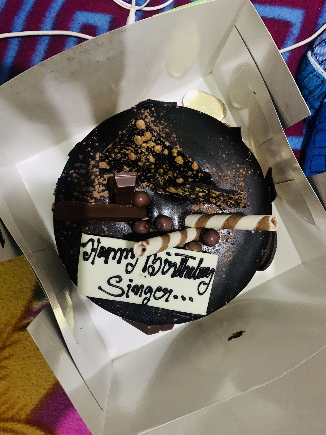Customer photo review of Mini Fashion Cake