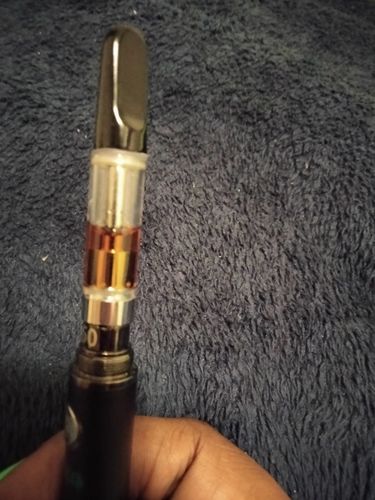 Customer photo review of Lemon Haze Disposable CBD Vape (Sativa)