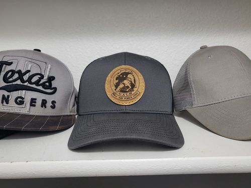 Customer photo review of Richardson 112 Custom Leather Patch Hat