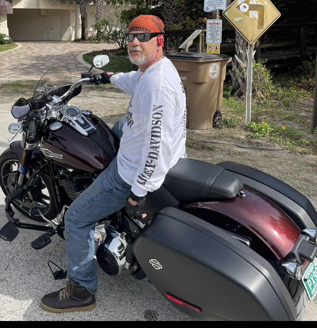 Customer photo review of Personalized Motocycle photo Painting
