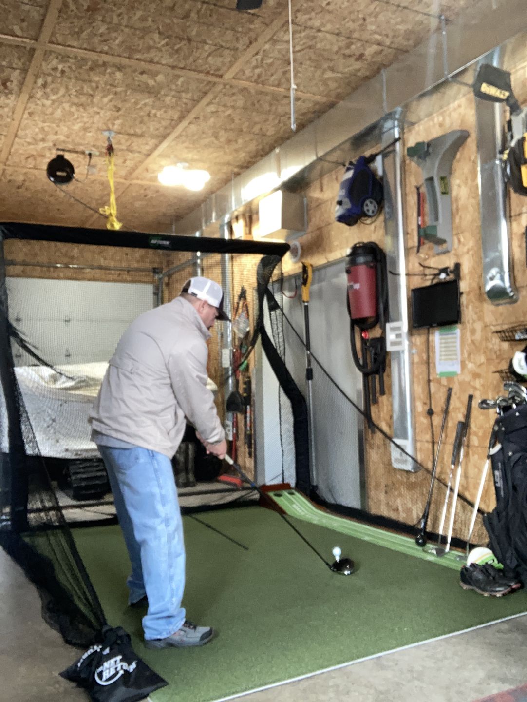 Customer photo review of The Net Return Pro Golf Package V2