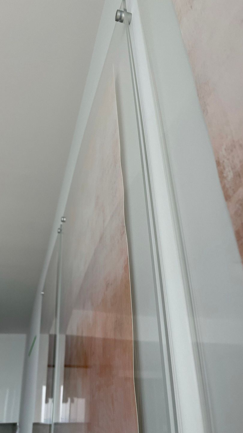 Customer photo review of Acrylic Floating Frame