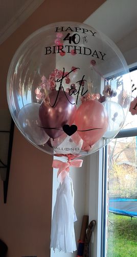 Customer photo review of Mom's Birthday Present Designer Ballon