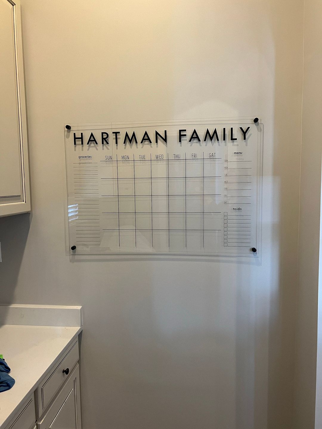 Customer photo review of Monthly Horizontal + 3 custom sections | Madi Style