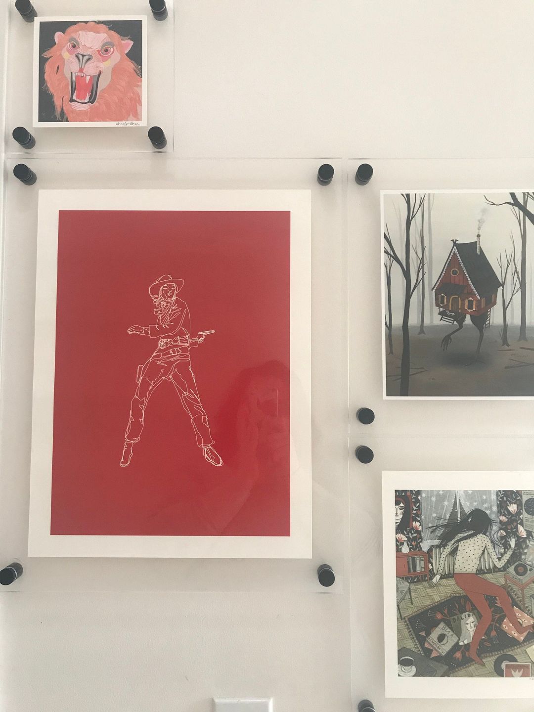 Customer photo review of Acrylic Floating Frame