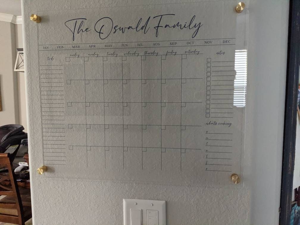 Customer photo review of Monthly Horizontal + 3 custom sections | Pennington Style