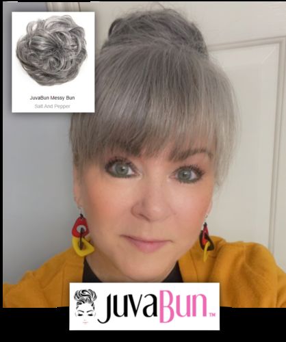 Customer photo review of JuvaBun Messy Bun