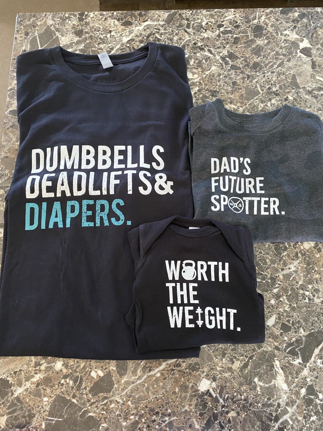 Customer photo review of Black Triple D T-Shirt
