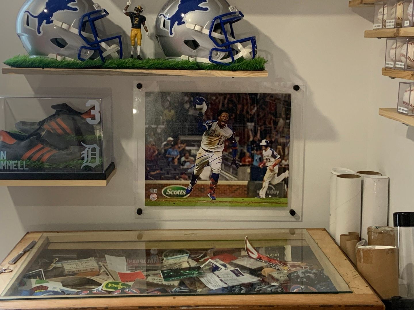 Customer photo review of Acrylic Floating Frame