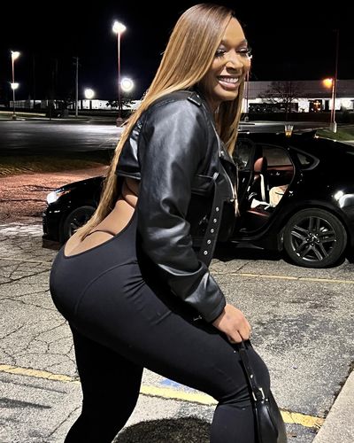 Lexus M. review of Matte Frame Longsleeve Bodysuit In Black image 1 out of 1