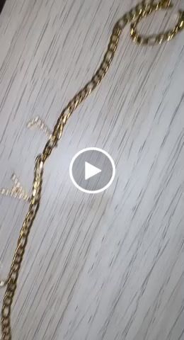 Customer video review of Namenskette | 18K vergoldet